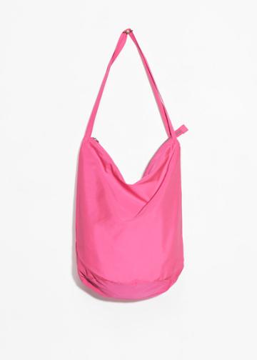 Other Stories Fabric Shopper - Pink