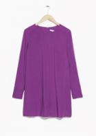 Other Stories Keyhole Back Dress