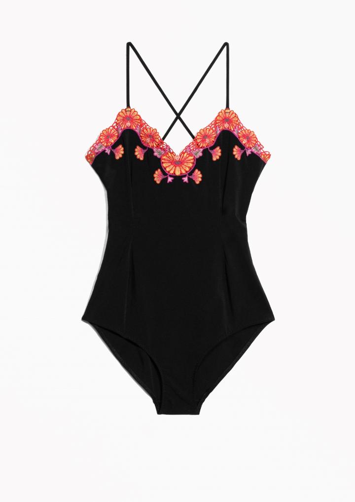 Other Stories Embroidery Swimsuit