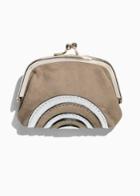 Other Stories Leather Coin Purse - Beige