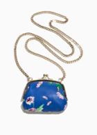 Other Stories Floral Pouch Bag - Blue