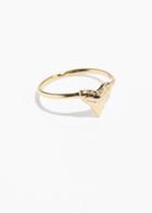 Other Stories Shark Tooth Ring - Gold