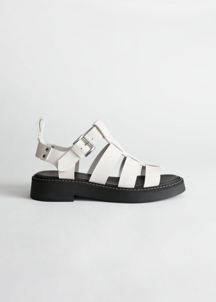 Other Stories Chunky Gladiator Sandals - White