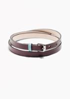 Other Stories Thin Leather Belt