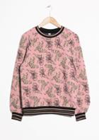 Other Stories Cheetah Tiger Print Pullover
