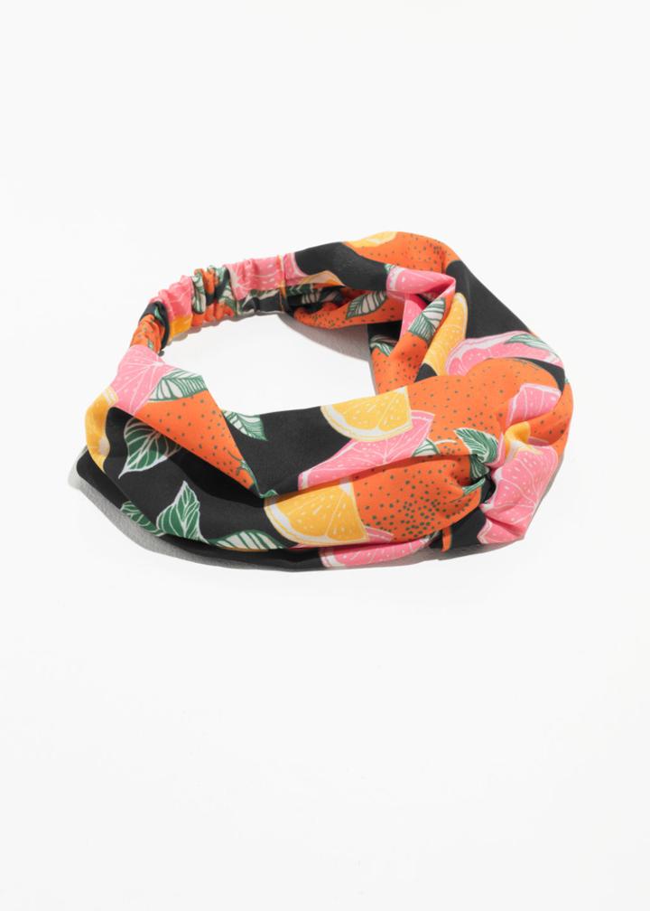 Other Stories Voluminous Hairband - Orange