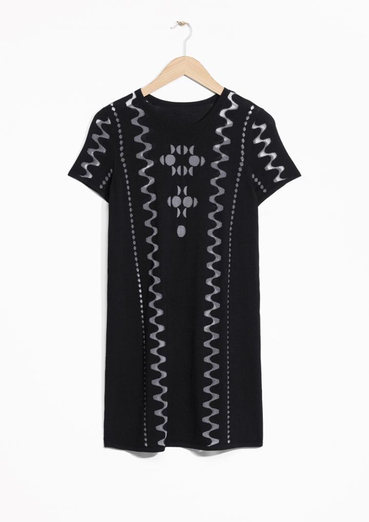 Other Stories Floating Shapes Dress