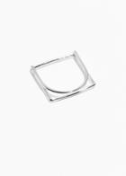 Other Stories Cube Ring - Silver