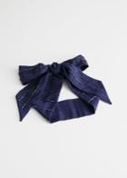 Other Stories Long Tie Hairband - Blue