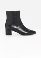 Other Stories Leather Ankle Boots