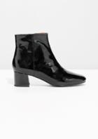 Other Stories Naplack Ankle Boots