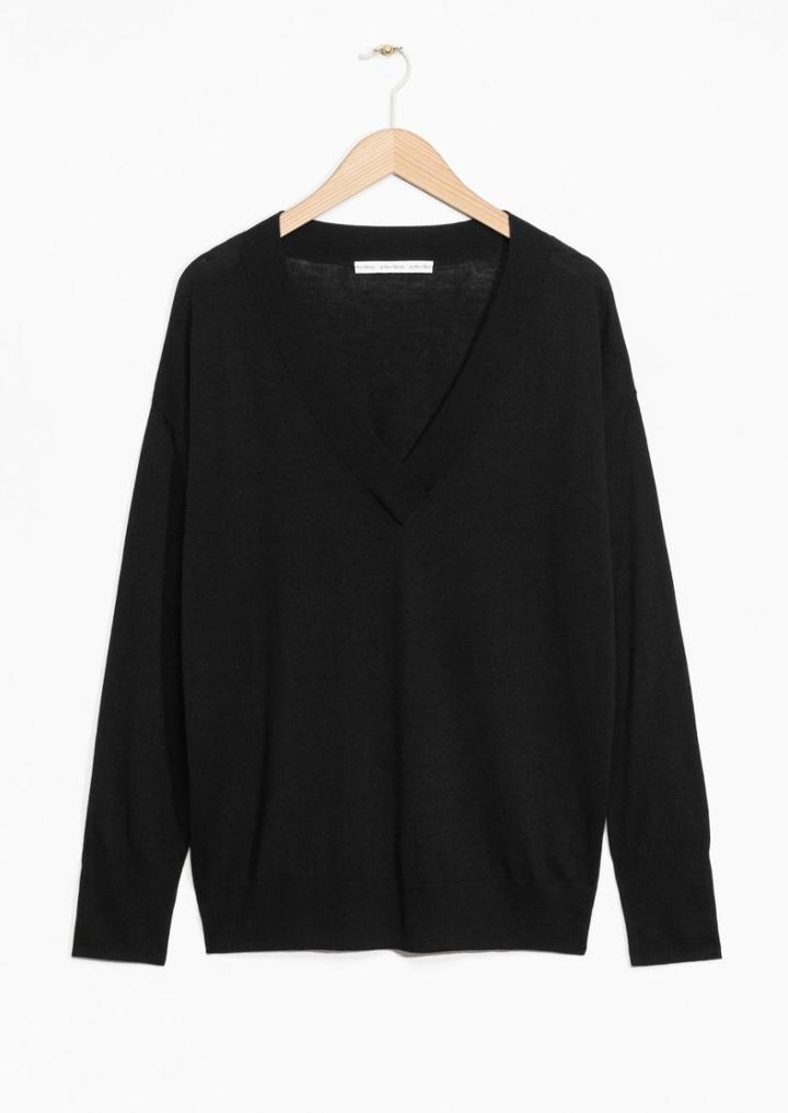Other Stories Silk Blend Sweater