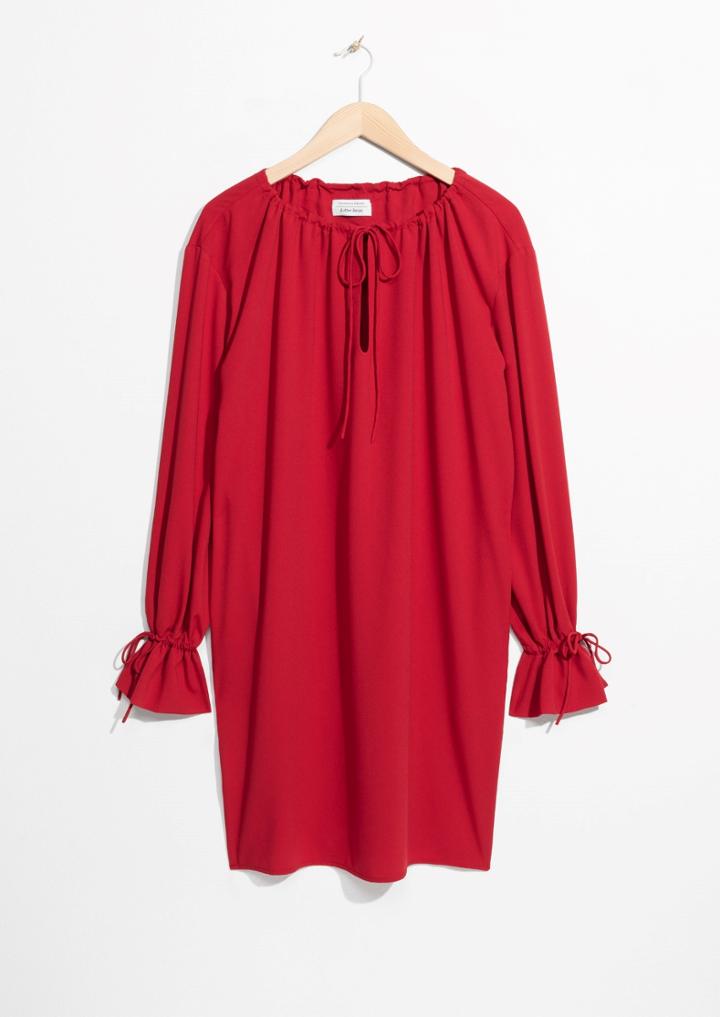Other Stories Tunic Mini Dress
