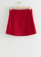 Other Stories A-line Mini Skirt - Red