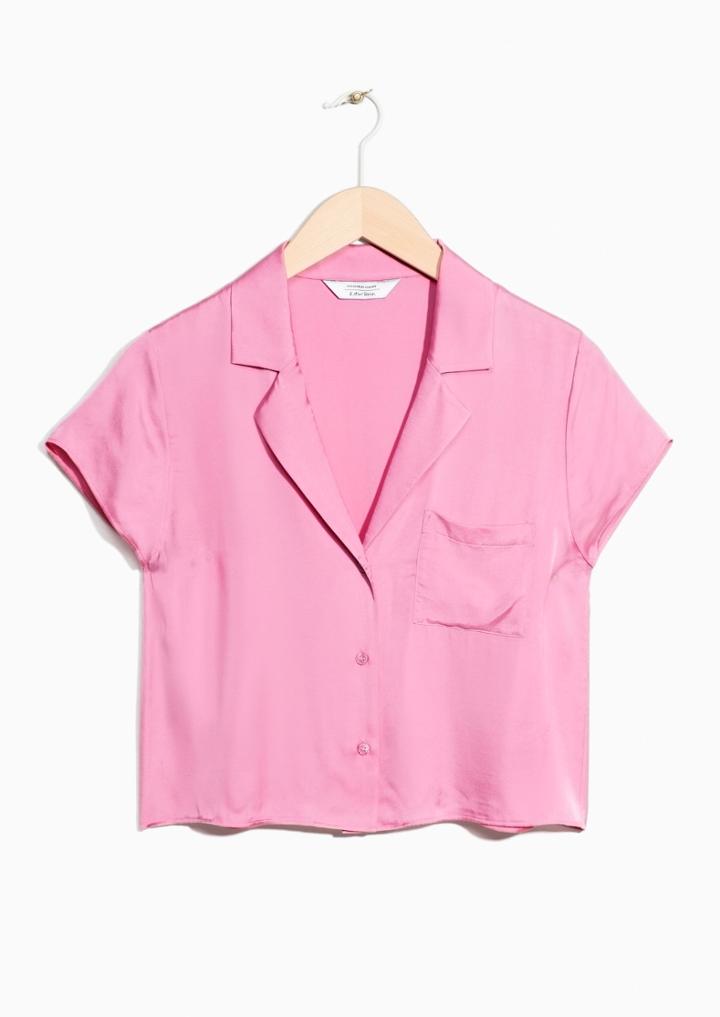 Other Stories Relaxed Fit Retro Shirt