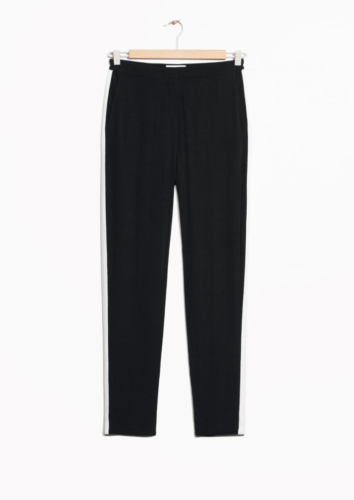 Other Stories Grossgrain Tuxedo Trousers