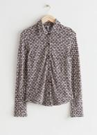 Other Stories Printed Shirt - Black