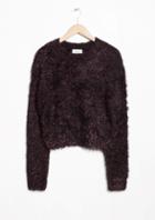 Other Stories Sparkling Fuzzy Sweater