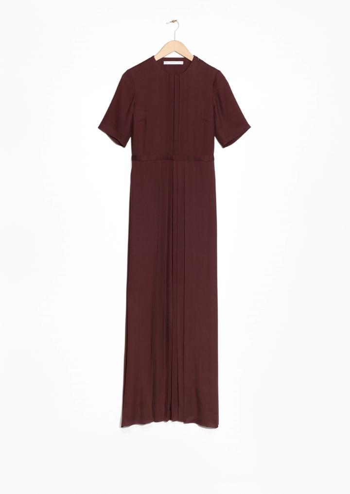 Other Stories Maxi Crepe Dress
