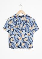 Other Stories Tropical Print Shirt - Blue