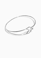 Other Stories Double Arrow Cuff - Silver