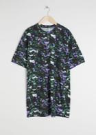 Other Stories Oversized Cotton T-shirt Dress - Black