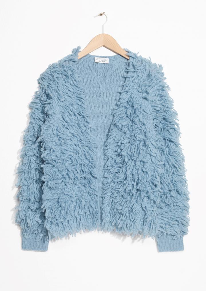 Other Stories Shaggy Cardigan