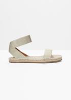 Other Stories Two-strap Sandal - Gold