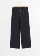 Other Stories Button Side Panel Trousers - Black