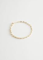 Other Stories Buckle Chain Bracelet - Gold