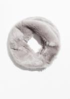Other Stories Faux Fur Snood - Grey