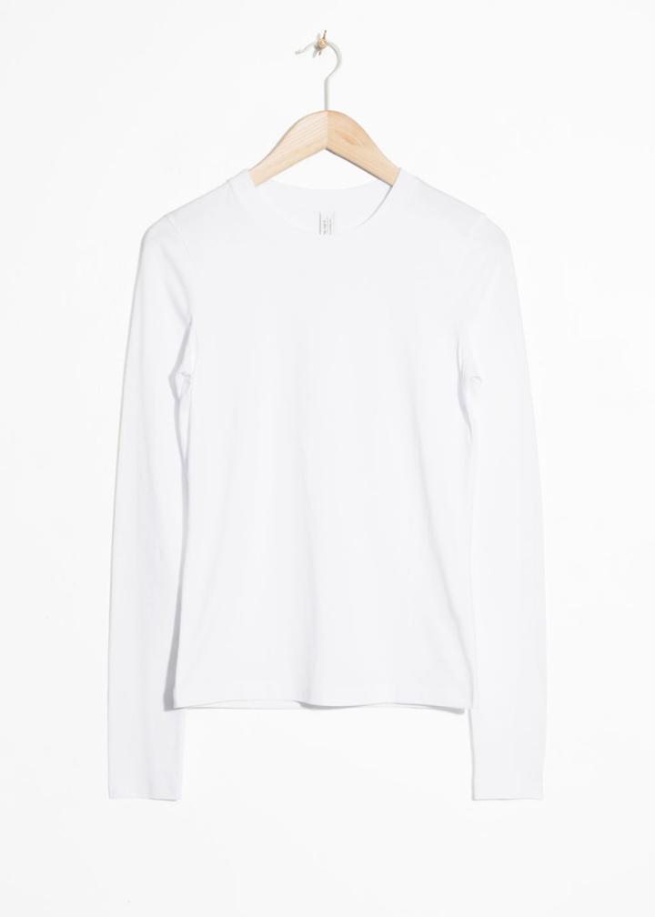 Other Stories Long Sleeve Shirt - White