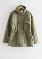 Other Stories Oversized Cotton Jacket - Green