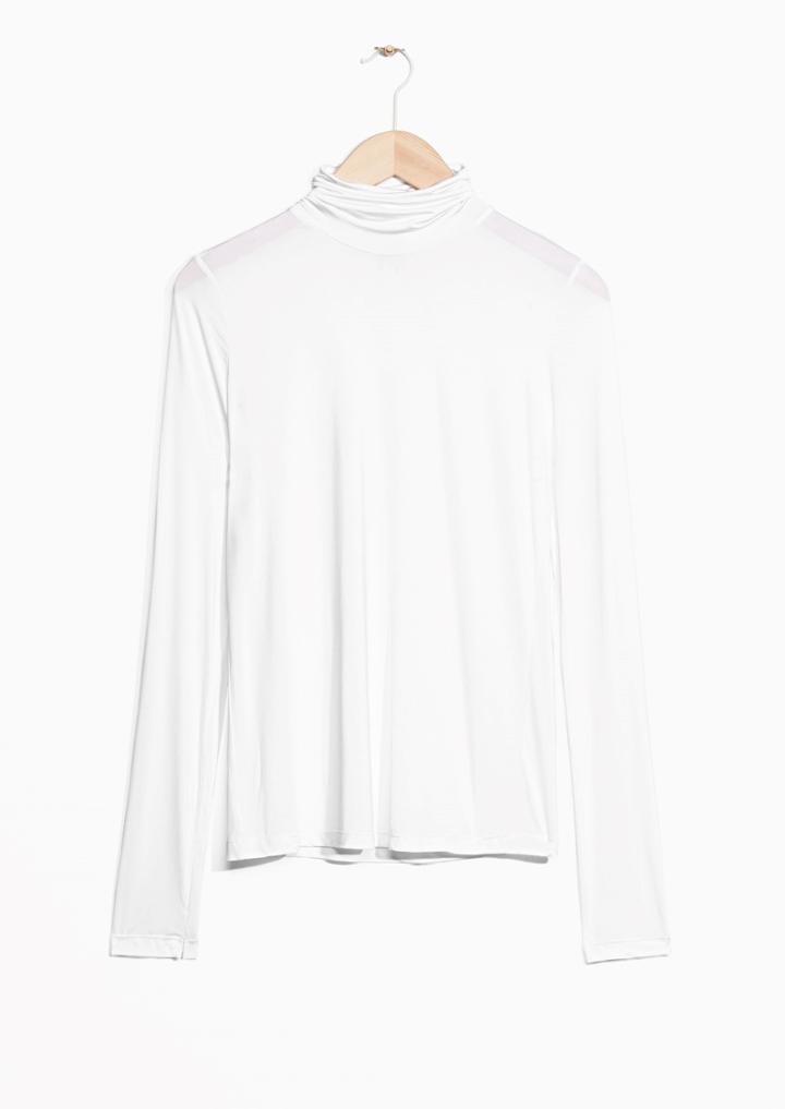 Other Stories Tube Turtleneck Knit