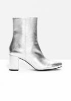 Other Stories Metallic Leather Boots