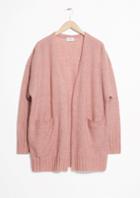Other Stories Mohair & Wool Oversized Cardigan