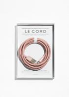 Other Stories Le Cord Usb Charge Cable - Brown