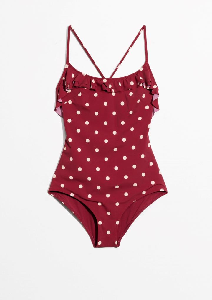 Other Stories Polka Dot Swimsuit