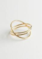 Other Stories Spherical Ring - Gold