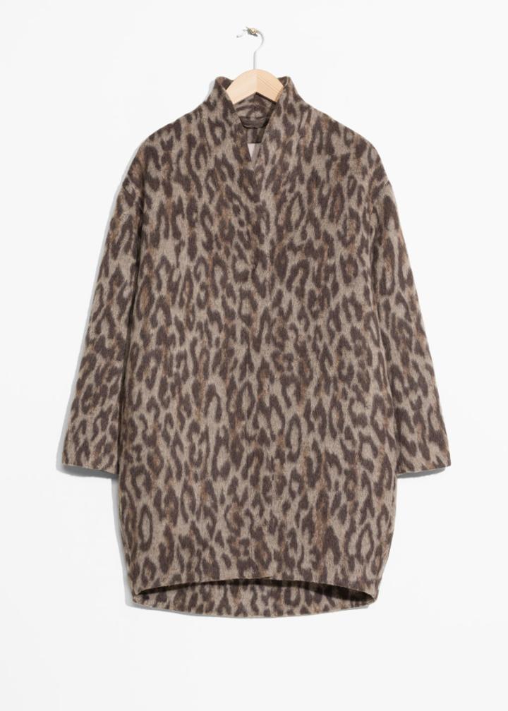 Other Stories Wool-blend Coat - Beige