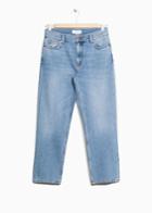 Other Stories Loose Fit Ankle Denim - Blue