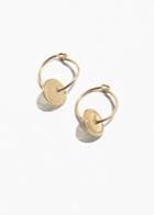 Other Stories Charming Hoop Earrings - Gold