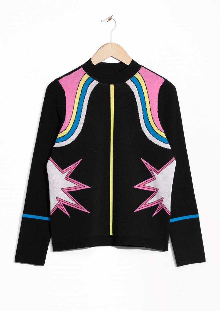 Other Stories Star Burst Sweater