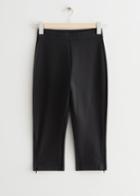 Other Stories High Waist Cycling Shorts - Black