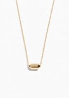 Other Stories Prism Cut Chain Necklace