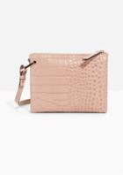 Other Stories Reptile Embossed Bag