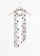 Other Stories Floral Neck Scarf - White