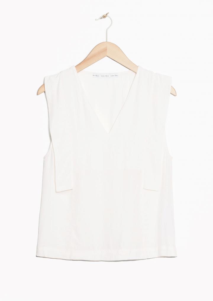 Other Stories Crepe Top