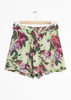 Other Stories Tropical Print Shorts - Green