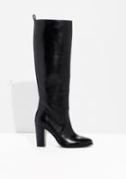 Other Stories Leather Knee Boots